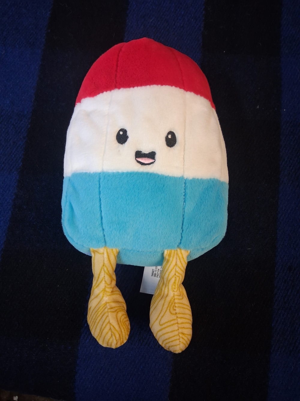Plush Popsicle Stuffed Toy - Red, White, Blue